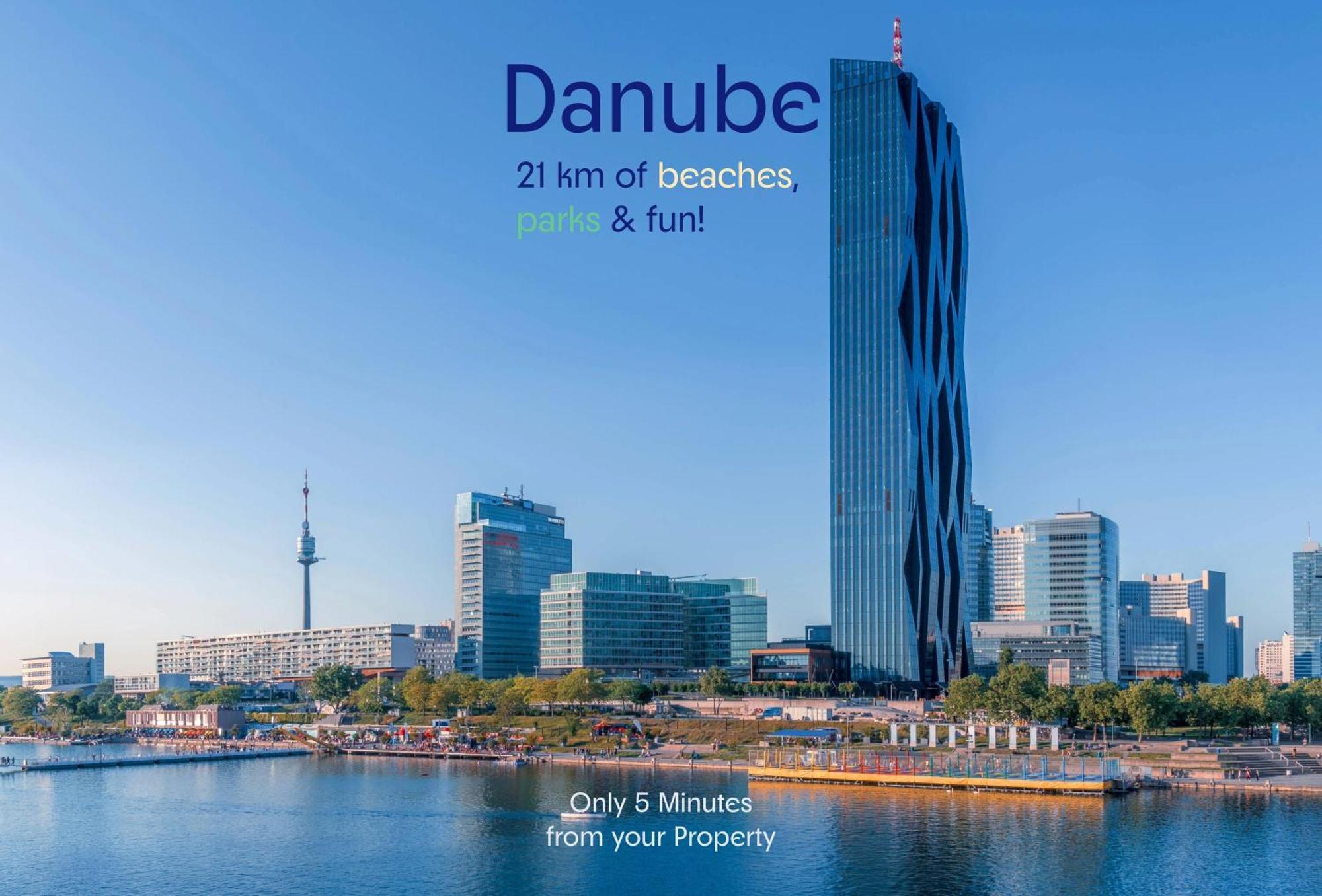 Welcoming 2Br Apt. Near Danube & Millenium Tower Viena Exterior foto